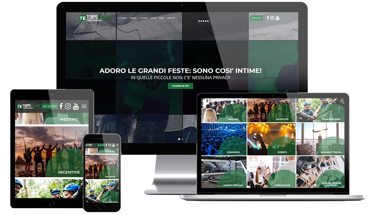 Sito web Agenzia di Eventi